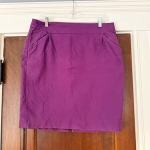 J. Crew Purple Women's Skirt